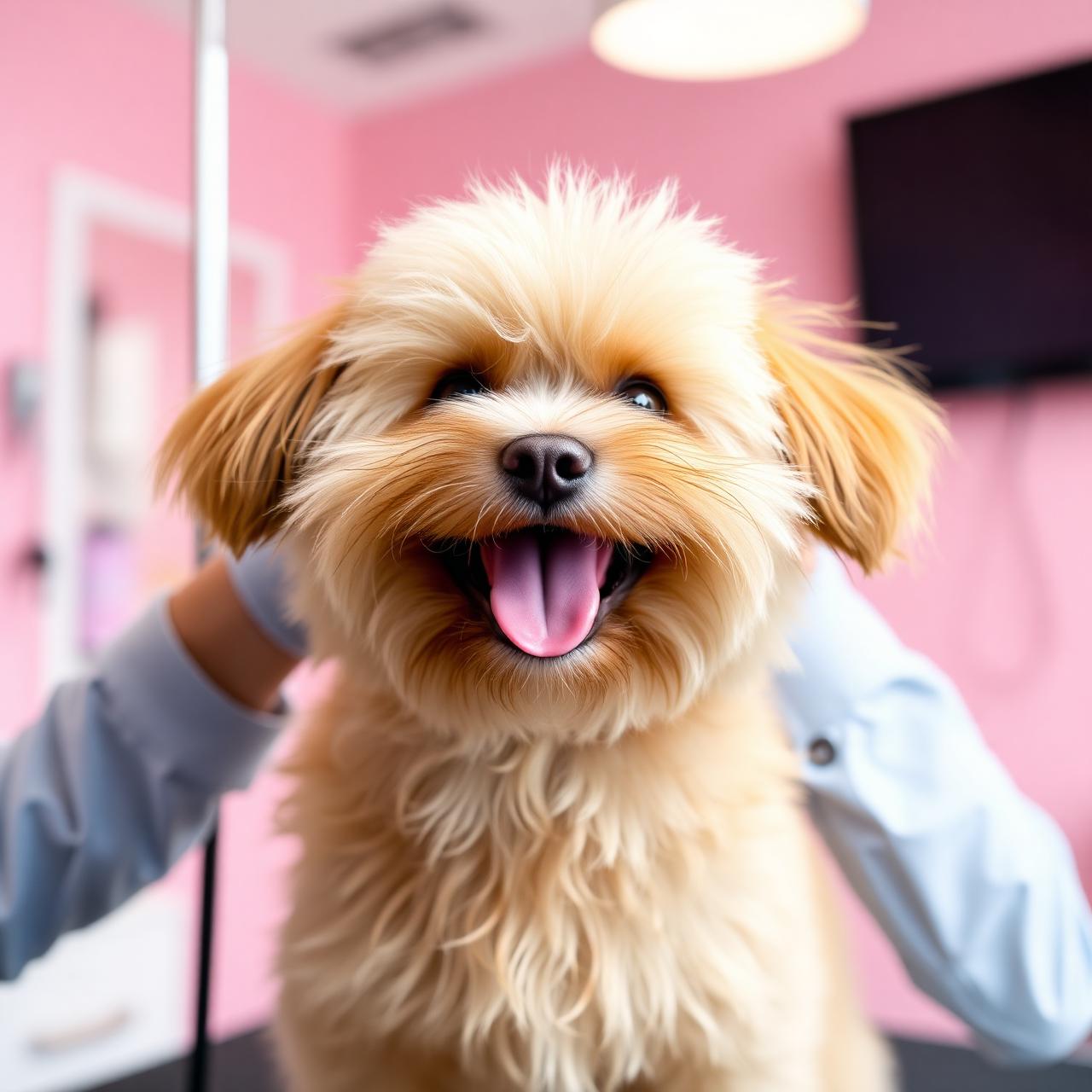 Perrito feliz en PET&Me